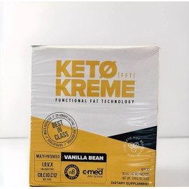 Pruvit Keto Kreme 20 Packets Flavor VANILLA BEAN  SUPPLEMENT