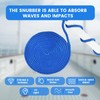 Tether Tite Marine Dock Line Boat Mooring Snubbers Kit, 3/8"