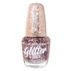 L.A. COLORS Glitter Vibes Nail Polish, Pure Blush CNL355