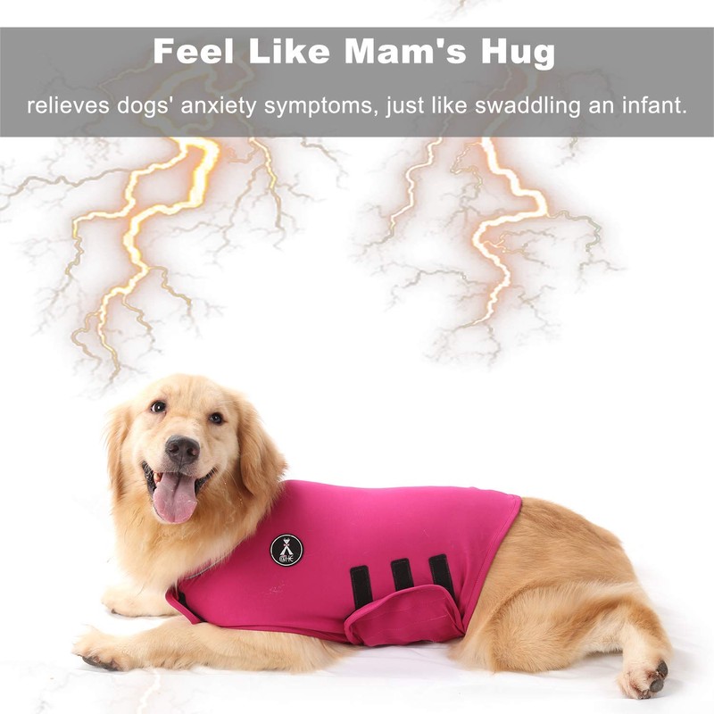 Dog Anxiety Relief Coat,Lightweight Wrap Anxiety Jacket Shirt for Anxious