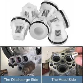 For Briggs & Stratton, For Craftsman, For DeWalt 6 Pack Check Valve Kit / AR2233 Replacement Pressure Washer Pumps Valve Kit