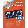 Guttek Estuche De Disección Guttek Acero Inoxidable 20 Piezas 11-12