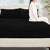 BQC Microfiber Fitted Sheet 30 Cm Deep Premium Quality Bed
