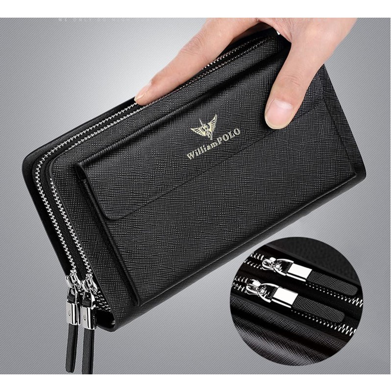 Hana Genuine Leather Second Bag Clutch Bag Clutch Style Second