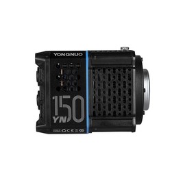 YN150 Mini Size LED Video Light 150W, 3200K-5600K Color tempreture Mini Bowens Mount Professional LED Video Light, 2.4G APP Remote Control, Support NP-F Series Batteries with YONGNUO Music Scene Mode