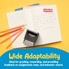 Promot Checked Together - Self-Inking Rubber Teacher Grading Stamp -