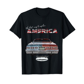 The best way to explore America,1975 Caprice,Impala,Belair T-Shirt