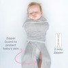 SwaddleDesigns 6-Way Omni Swaddle Sack Arms Up Swaddle for Newborn,