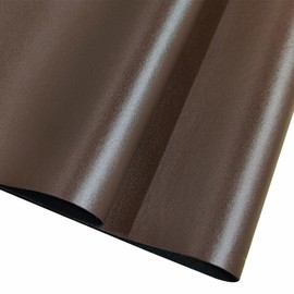HYANG Smooth Solid Color Chocolate Faux Leather Sheets 1 Rolls 12"X53" (30cmX135cm),Faux Leather is Great for, Bows,Earrings Handmade DIY Craft Projects Making