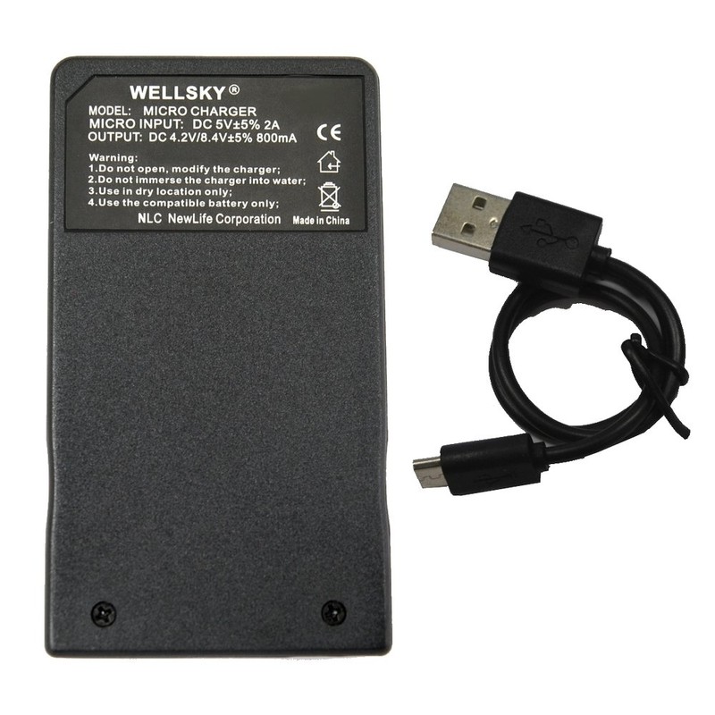 WELLSKY BP-819 BP-819D BP-809 BP-808 互換バッテリー 2200mAh 1個 + CG-800