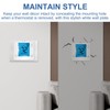 Thermostats Wall Plate T119 Fits For PRO1 IAQ Thermostats, Universal
