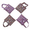 ECO CHIC Lightweight Foldable Reusable Shopping Bag Water Resistant Tote