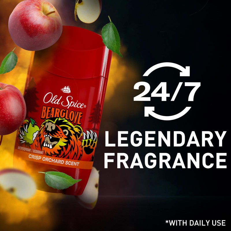 Old Spice Aluminum Free Deodorant for Men, 24/7 Odor Protection,