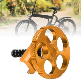 Natudeco Folding Bicycle Aluminum C Buckle Hinge Clamp Levers C Buckle Bicycle Hingle Clamp C Buckle Sturdy Durable Stable Performance for Folding Bicycle (Gold)