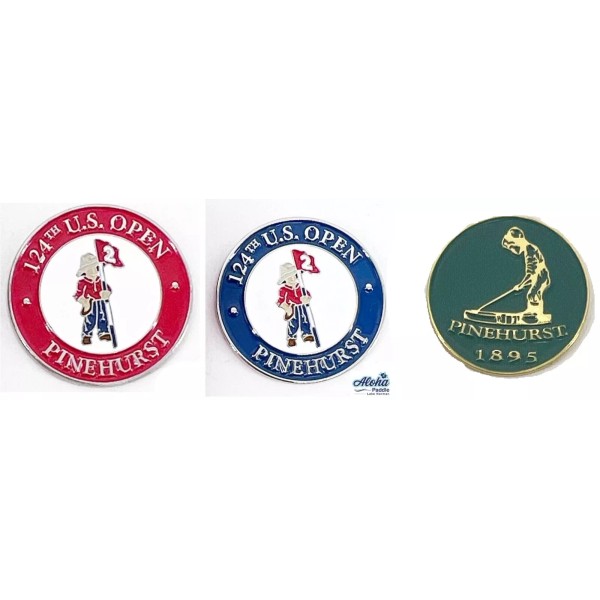 US Open 3 Golf Ballmarkers 1 Pinehurst No. 2 Putterboy