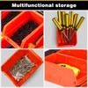 Ultrawall Wall Mounted Storage Bins, Plastic Hanging Storage Organizer Bins,