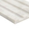MSI Calacatta Gold 4x12 In. Subway Matte Porcelain Floor and
