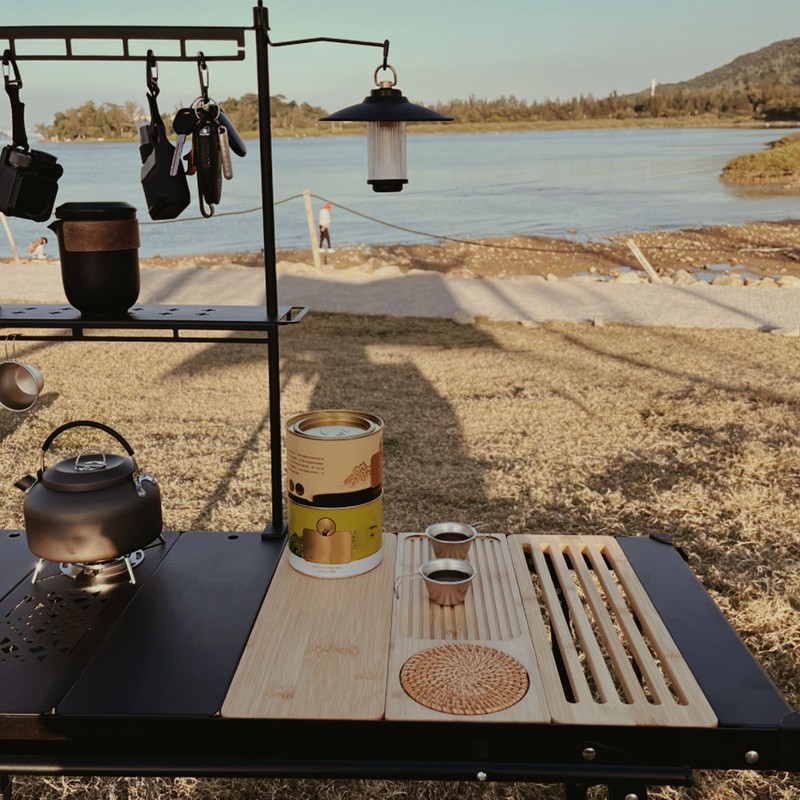 Camping Table Unit Board Versatile Portable Table Top Board Connector