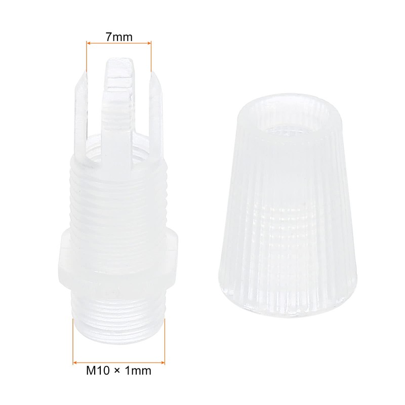 PATIKIL Lighting Cord Grips Connector, Carbon Steel Light Cable Glands,
