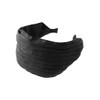 Vingtaine HK-353 Pleated Headband, Wide, Hair Accessory, Stylish, Adult Casual,