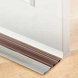 Small B-Type Soundproof & Dustproof Door Gap Seal (Draft Blocker) B-Small Gray 10ea