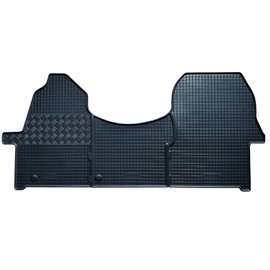 Floor Mats for 2019-2025 Mercedes Sprinter/Dodge Sprinter 1500, 2500, 3500, 4500 Custom Fit, Heavy Duty, All Weather Floor Liner (Rubber, Black)