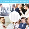 Oruola Pack of 100 collar stays, shirt collar insert men,