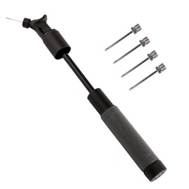 VeloChampion Sports Ball Inflation Pump + Ball Inflation Needles Football