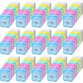 Mimorou Hilo Dental Con Sabor A Menta (Paquete De 96 Unidades, 50 M Cada Uno) Para Viajes, Cuidado Bucal Y Protección De Dientes Y Encías.
