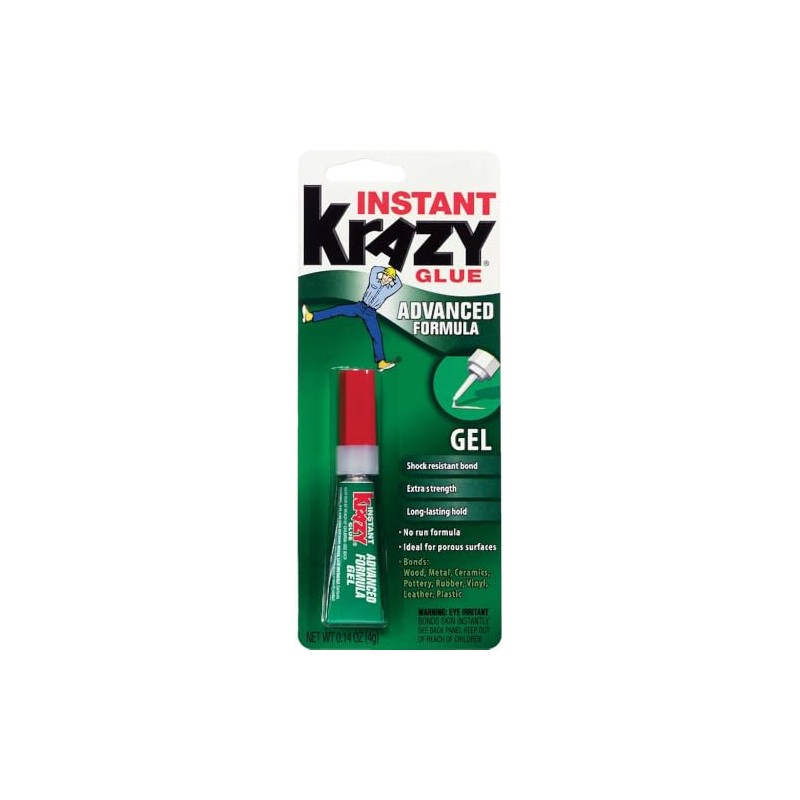 Krazy Glue 0.14 Oz. Maximum Bond Super Glue Gel -
