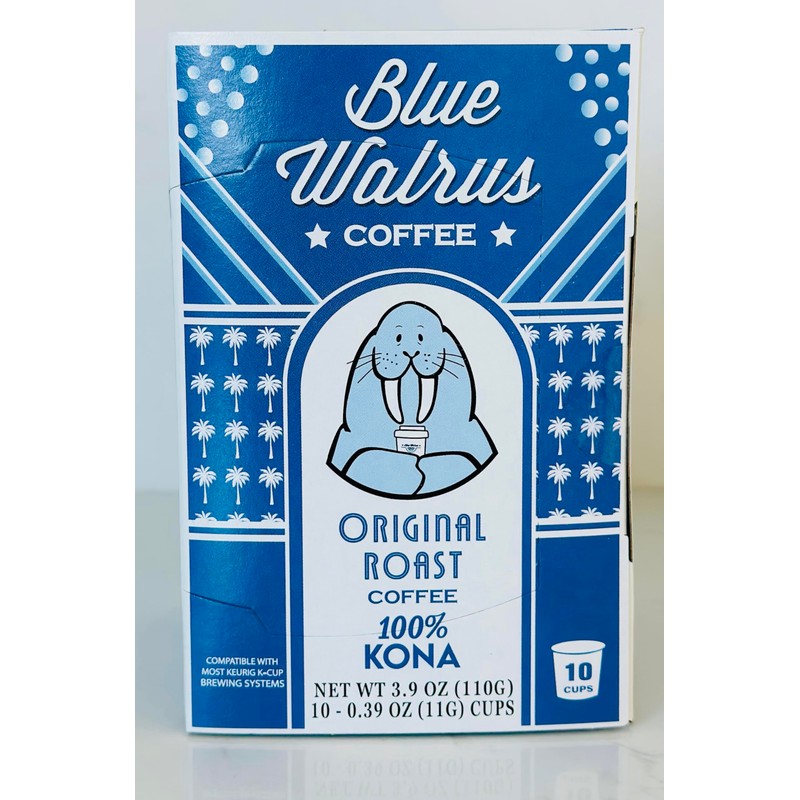 100% Kona Coffee Single Serve Pods - Medium Roast -