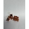 C-Tap Connectors, 4 pack Brown die Copper Taps