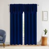Aquazolax Window Scalloped Valances for Kitchen Blackout Decorative Scalloped Valance