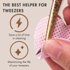 Pinza Limpiadora para Herramientas de Extensiones de Pestañas