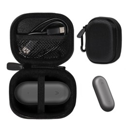 Alltravel Case for AI Voice Recorder Compatible with PLAUD NotePin Voice Recorder (Black)