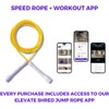 Elevate Speed Rope Max Night (Power) - Black - Professional