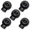 Pack of 10 Cord Locks, Cord Clamp, Black, Ideal for