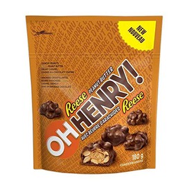 OH HENRY! Bite Sized Pieces with REESE Peanut Butter 180g/6.3oz {Imported from Canada}
