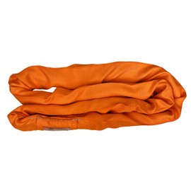 Power Lift PL10x5' Orange Polyester Round Sling (40,000 lb. Vertical Capacity)| Various Sizes in Listing | Kennedy Wire Rope & Sling Co. | Proudly Manufactured in The USA