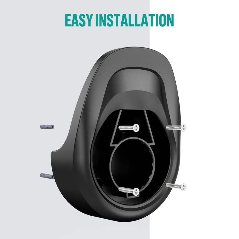 AIMILER EV Charging Cable Holder with Charging Head Bracket Compatible