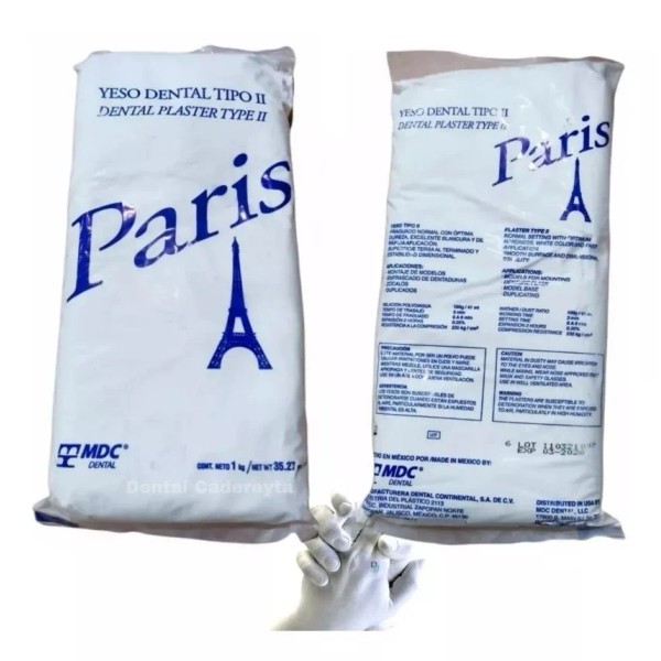 Paris 10 Kilos De Yeso Paris Blanco Para Figuras Cerámicas