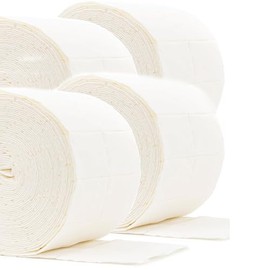 LALILL Cellulose Pad Lint Free Pack of 2000 - Cellette Roll for Gel Nails 8-Ply - Nail Cleaner, Remover, Hybrid Nails, Gel Polish, Nail Design & Manicure