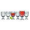 Godinger Pineapple Crystal Shot Glasses Beverege Drinkware - Set of
