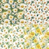 Sunch Craft 24 Sheets Flower Scrapbook Paper 6" x 6"