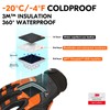 Vgo... Winter Work Gloves Men Waterproof, Warm Heavy Duty Gloves