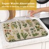 Kawani Dish Drying Mat for Kitchen Counter Decoration, 16 x