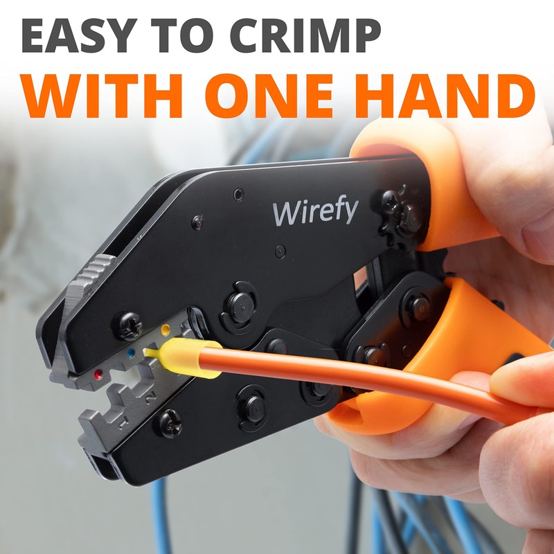 Wirefy Crimping Tool 9" for Quick Change Crimping Dies 26-4