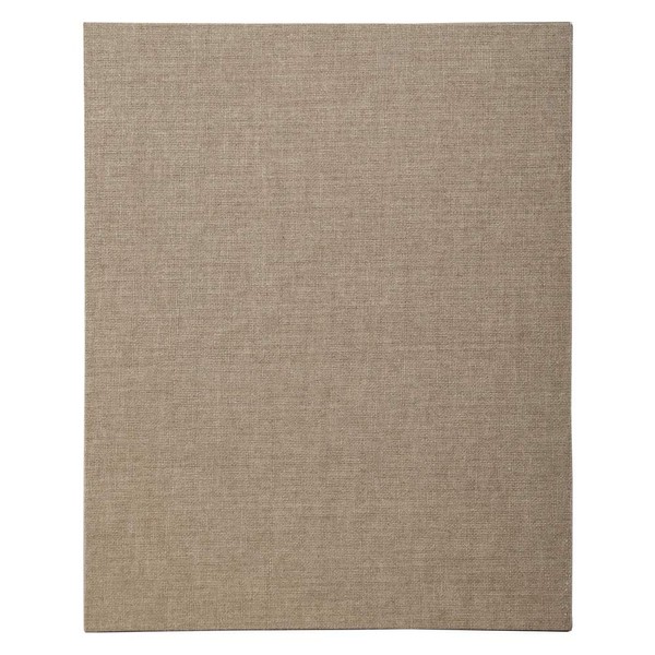 Clairefontaine - Ref 34145C - Natural Canvas Board - 24 x 30cm Sized, 3mm Thick, 75% Cotton & 25% Polyester - Transparent Coating for Oil & Acrylic Painting