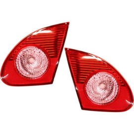 For Toyota Corolla 2003-2008 Back Up/Tail Light Assembly Pair Driver & Passenger Side For TO2886102 TO2887102 | 81681-02030, 81671-02030