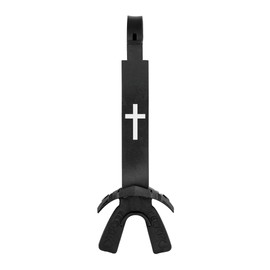 Faith Cross Black X Football Mouthguard